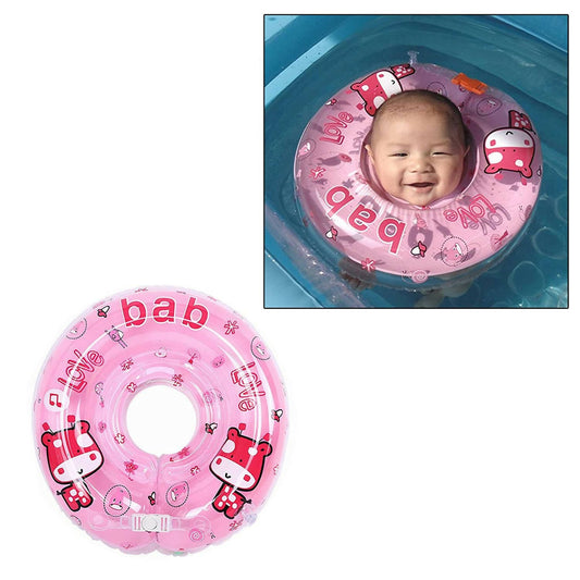Safe-O-Kid Inflatable Swimming Floating Tube for kids- Pink