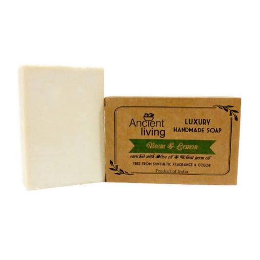Buy Ancient Living Neem & Lemon Luxury Handmade Soap from DrMediCart, Ship from India to USA