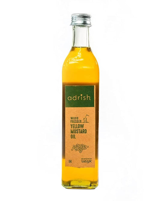 Adrish Wood Pressed Yellow Mustard Oil