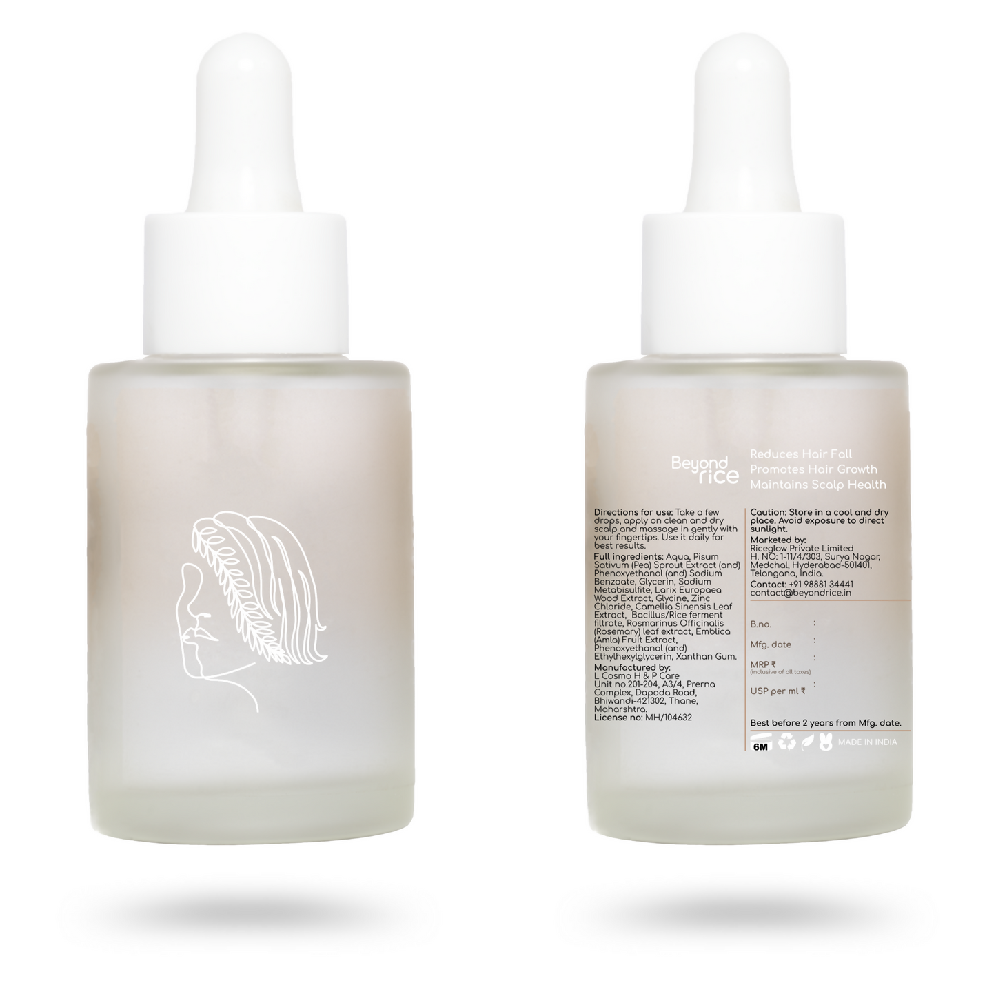 Beyond Rice Rosemary &
Black Rice Hair Growth Serum