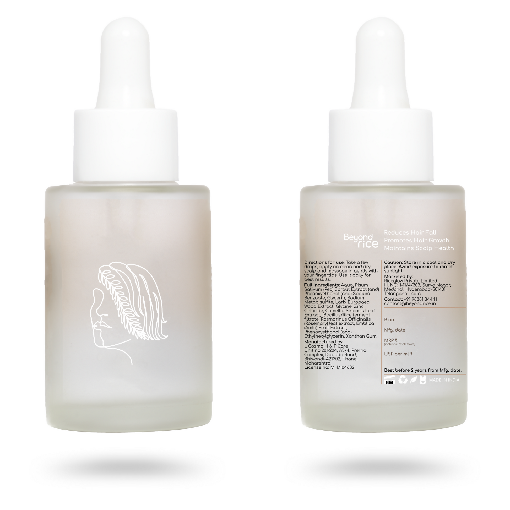 Beyond Rice Rosemary &
Black Rice Hair Growth Serum