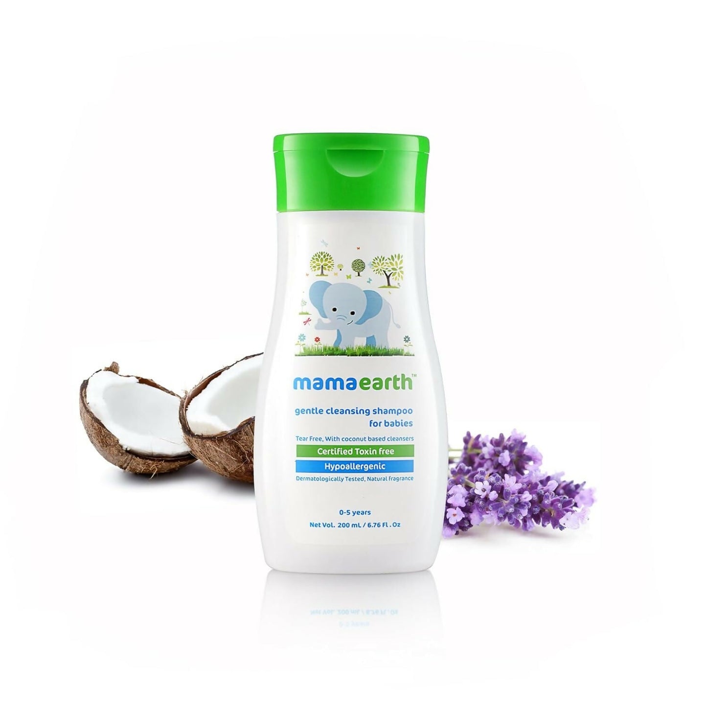 Mamaearth Daily Moisturizing Lotion & Gentle Cleansing Shampoo & Nourishing Hair Oil for Babies