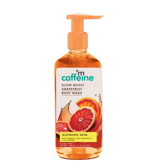 mCaffeine Glow Boost Grapefruit Body Wash