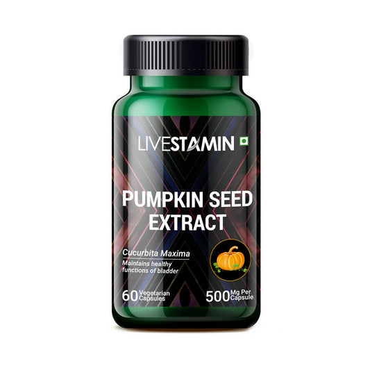 Livestamin Pumpkin Seed Extract Capsules