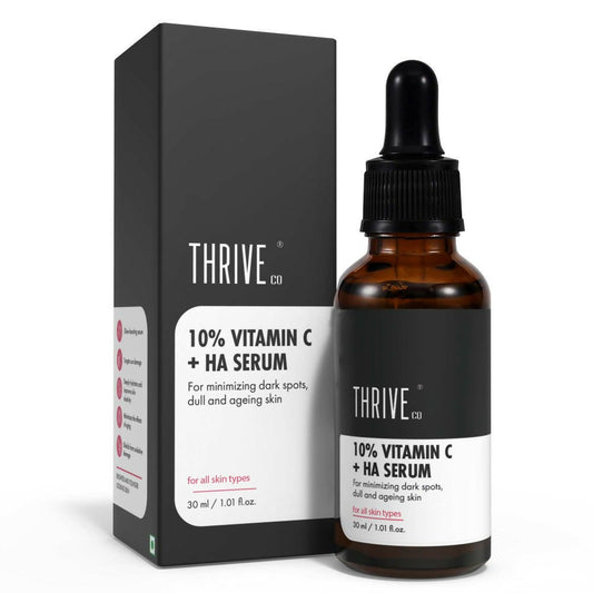 Thriveco 10% Vitamin C+ Hyaluronic Acid Serum