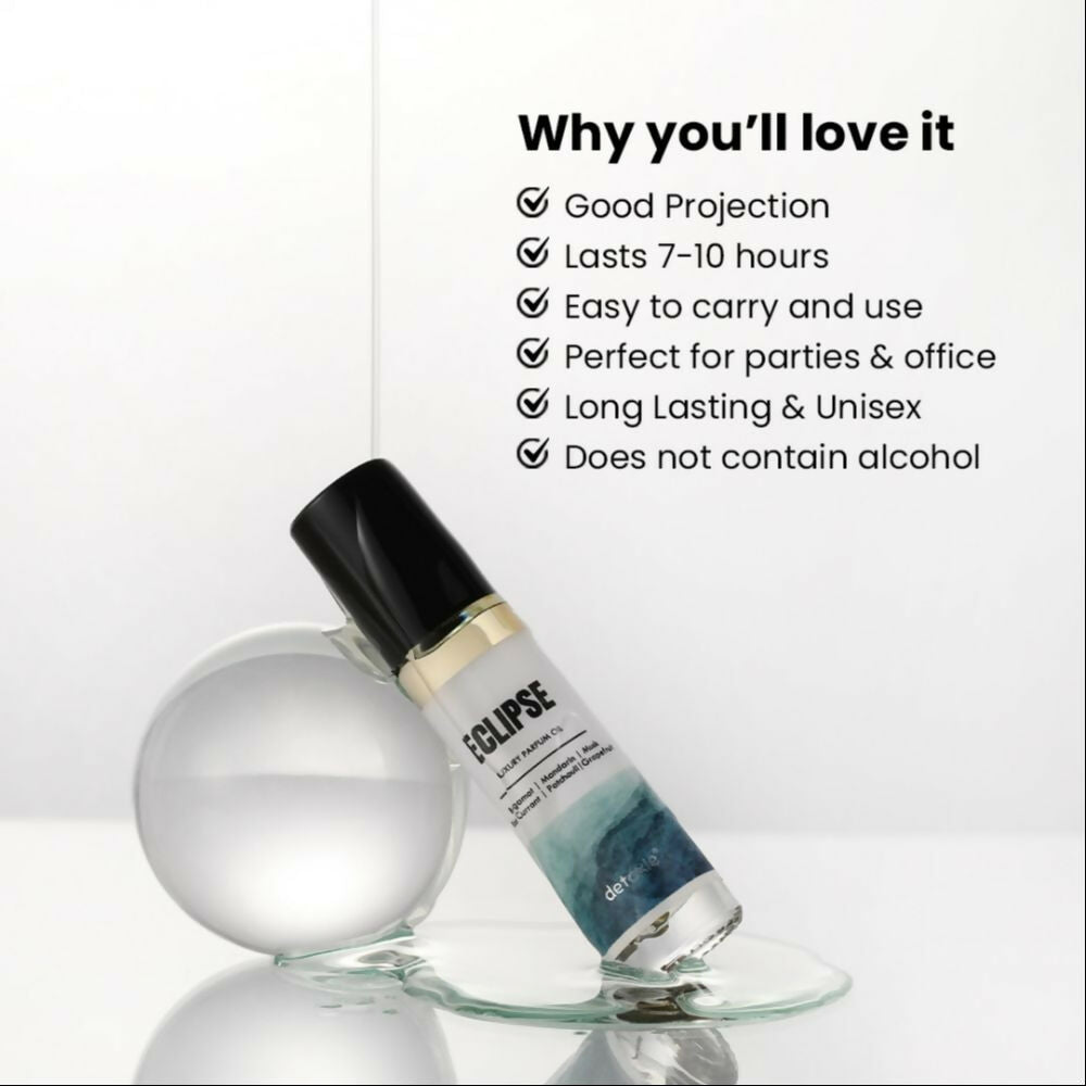 Detoxie Eclipse - Luxury Parfum Oil (Attar) Non-Alcoholic