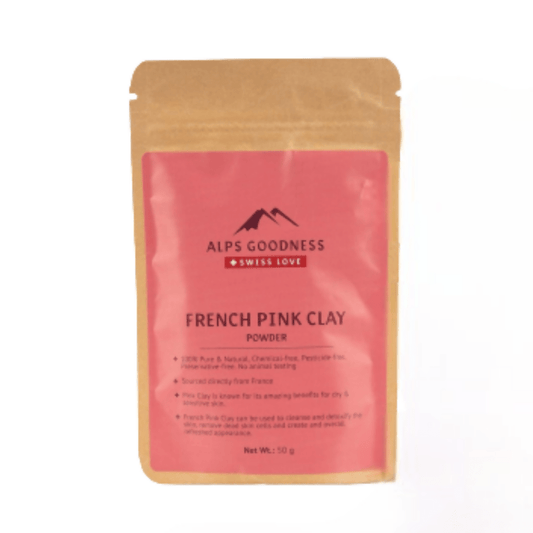 Alps Goodness French Pink Clay Powder