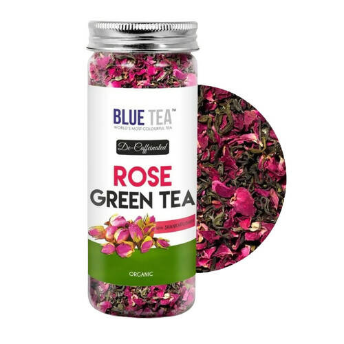 Buy Blue Tea Organic Rose Green Tea from DrMediCart
