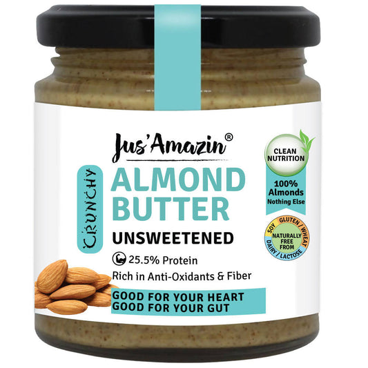 Buy Jus Amazin Almond Butter Unsweetened from DrMediCart