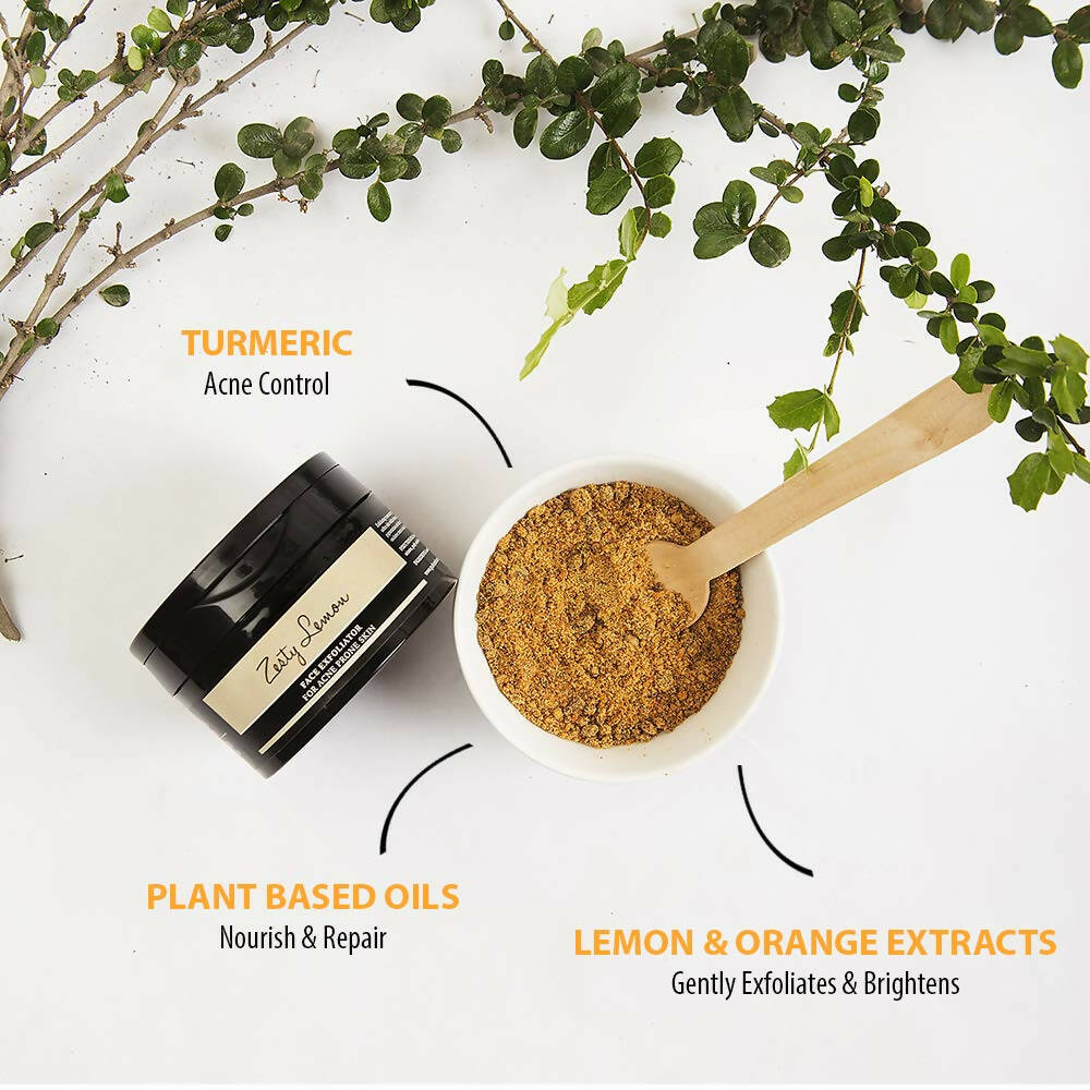 Gulnare Skincare Zesty Lemon Face Exfoliator