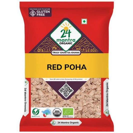Buy 24 Mantra Organic Red Poha from DrMediCart