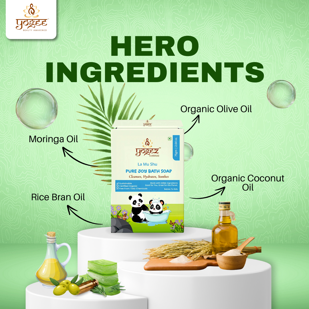 Yogez La Mu Shu Pure Joy Bath Soap