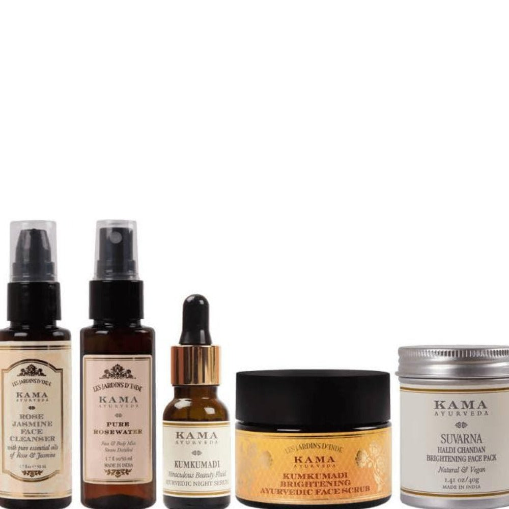 Buy Kama Ayurveda Get The Glow Regime from DrMediCart, Ship from India to USA
