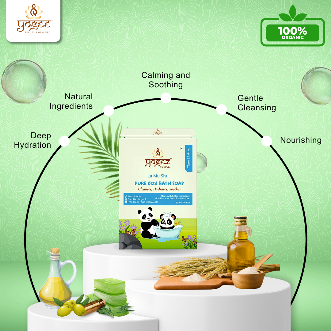 Yogez La Mu Shu Pure Joy Bath Soap