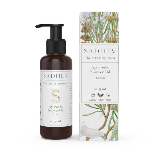 Buy Sadhev Ayurvedic Lavender Shower Oil from DrMediCart, Ship from India to USA