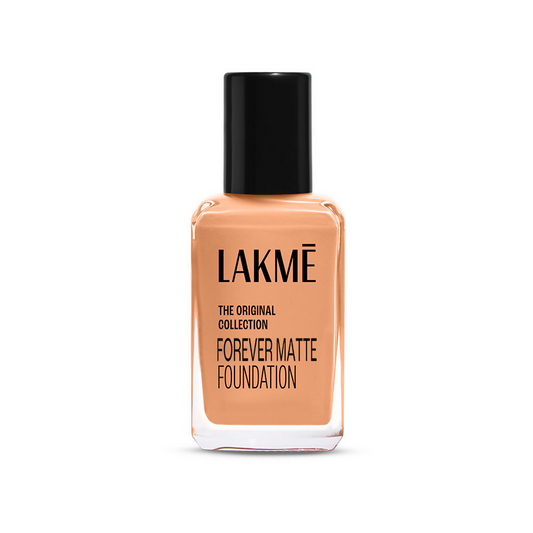 Lakme Forever Matte Foundation For Superior Coverage - Resist Shell