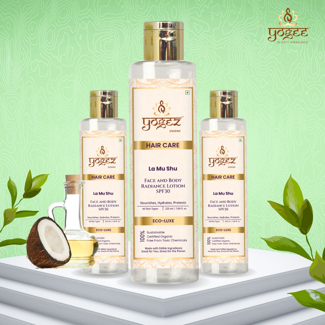 Yogez La Mu Shu Face and Body Radiance Lotion SPF30
