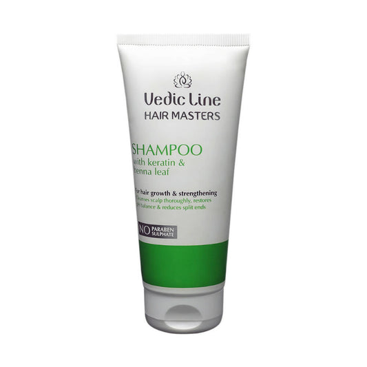 Vedic Line Hair Masters Shampoo with Keratin & Henna Leaf