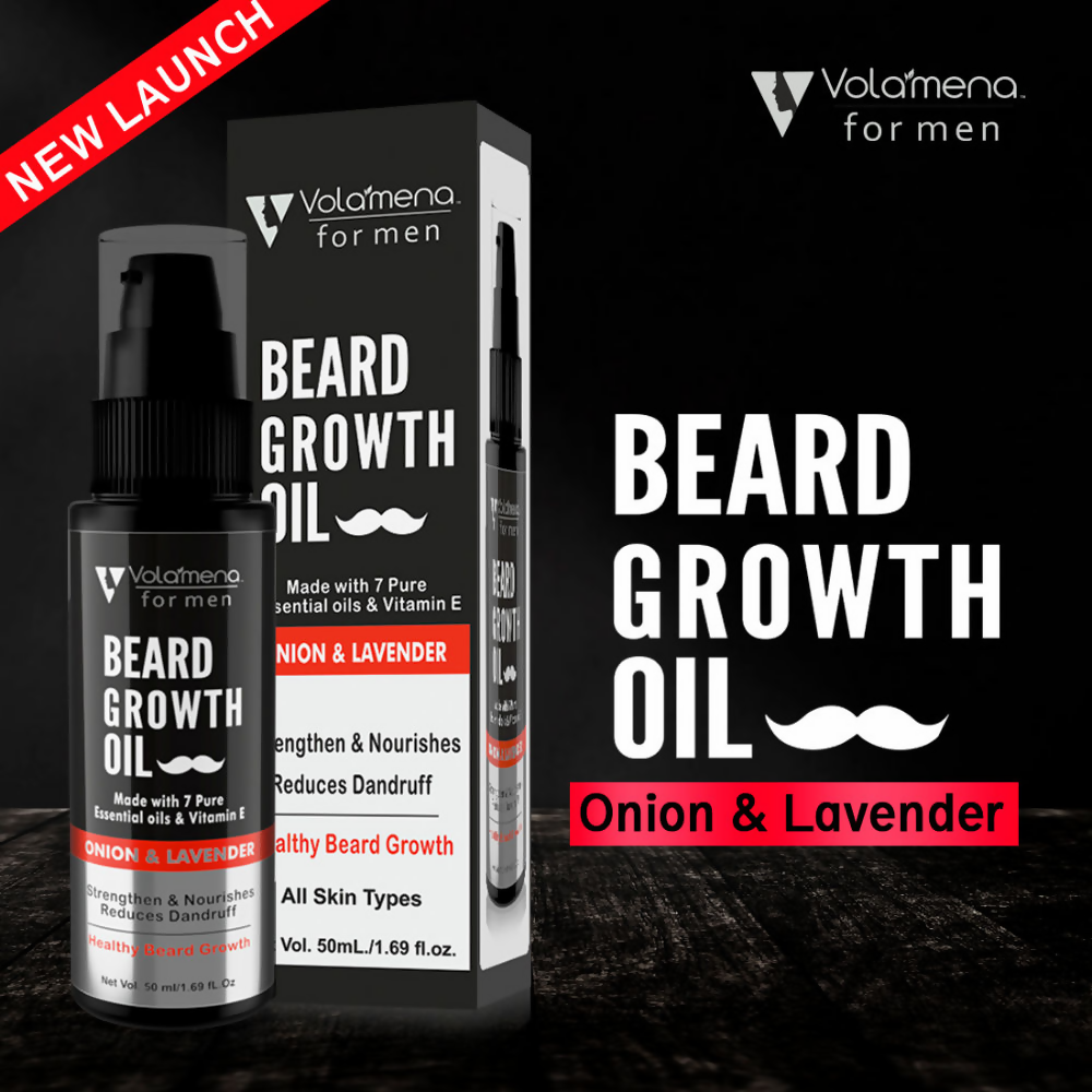 Volamena Onion & Lavender Beard Growth Oil