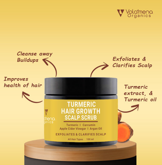 Volamena Turmeric Scalp Scrub