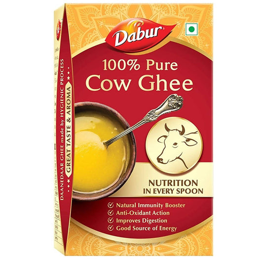 Dabur Cow Ghee | Desi Cow Milk Ghee | Made From Grass Fed Cow's Milk | Organic Ghee