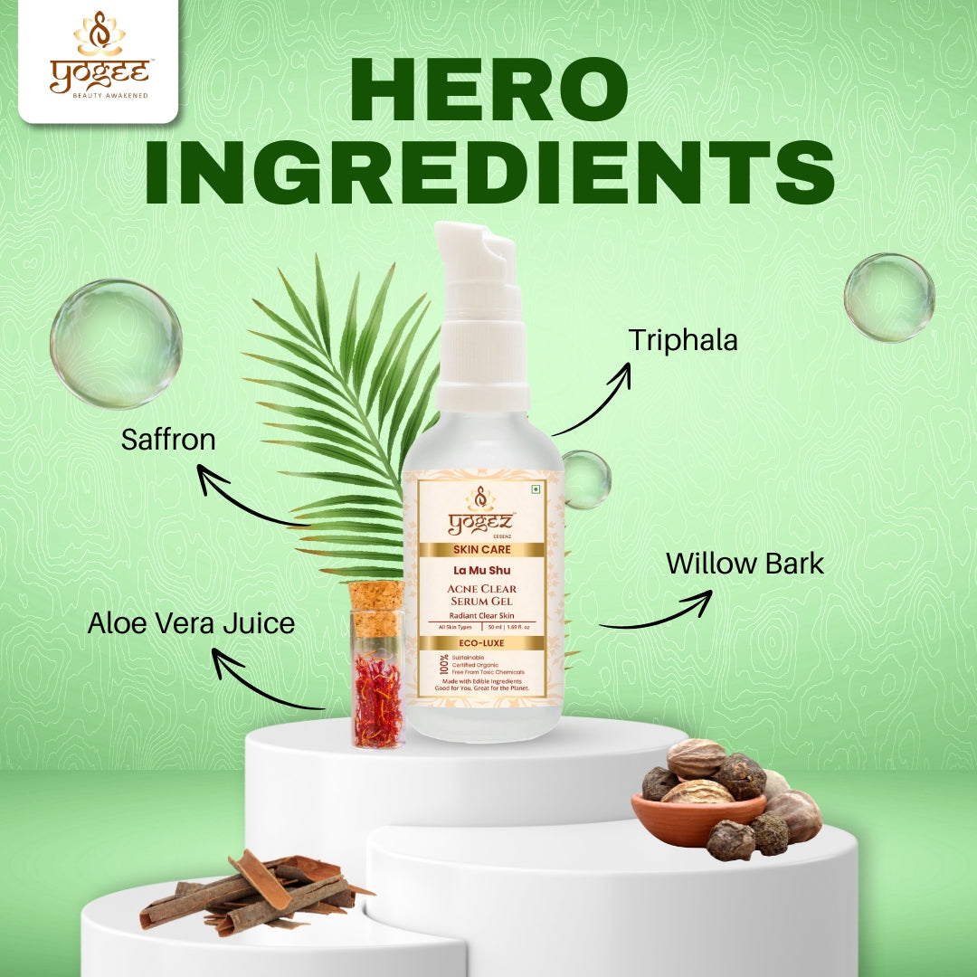 Yogez La Mu Shu Acne Clear Serum Gel