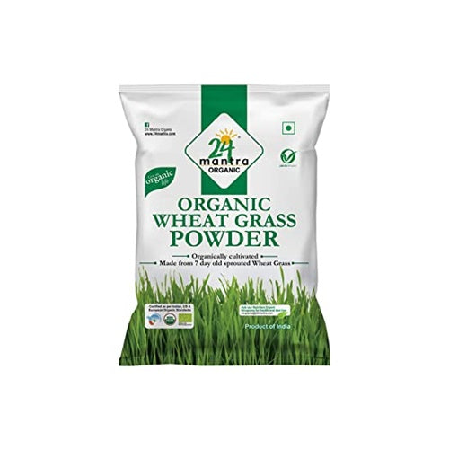 Buy 24 Mantra Organic Wheat Grass Powder from DrMediCart