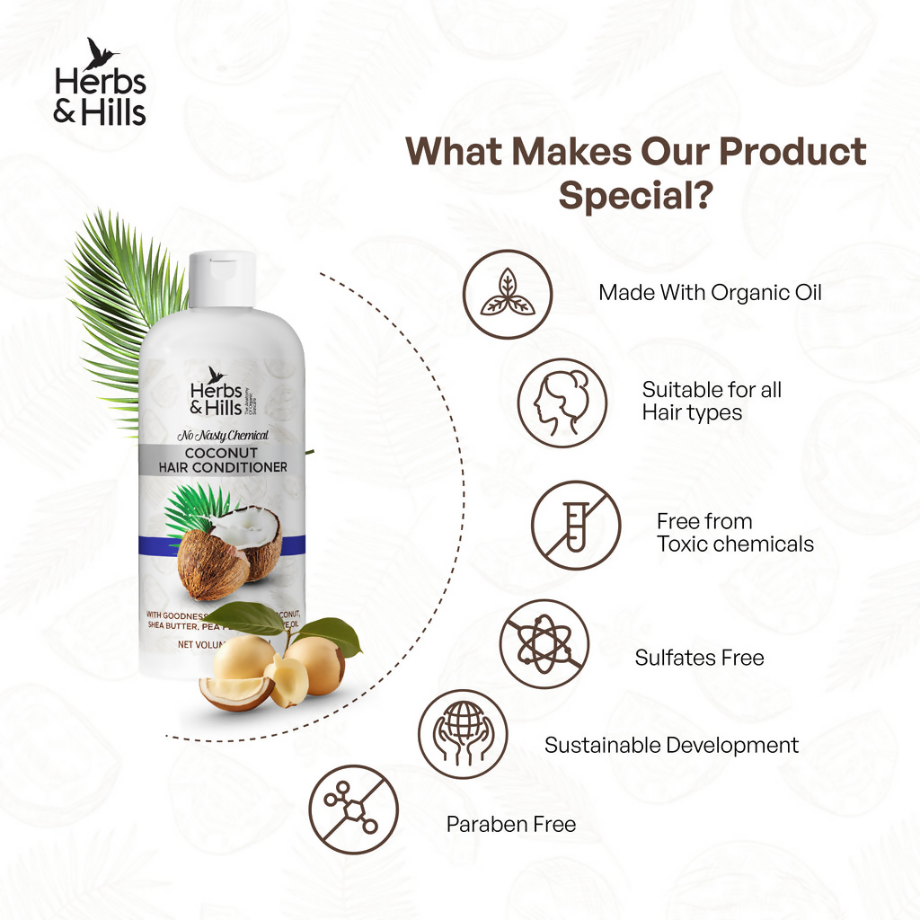 Herbs & Hills Coconut Hair Conditioner