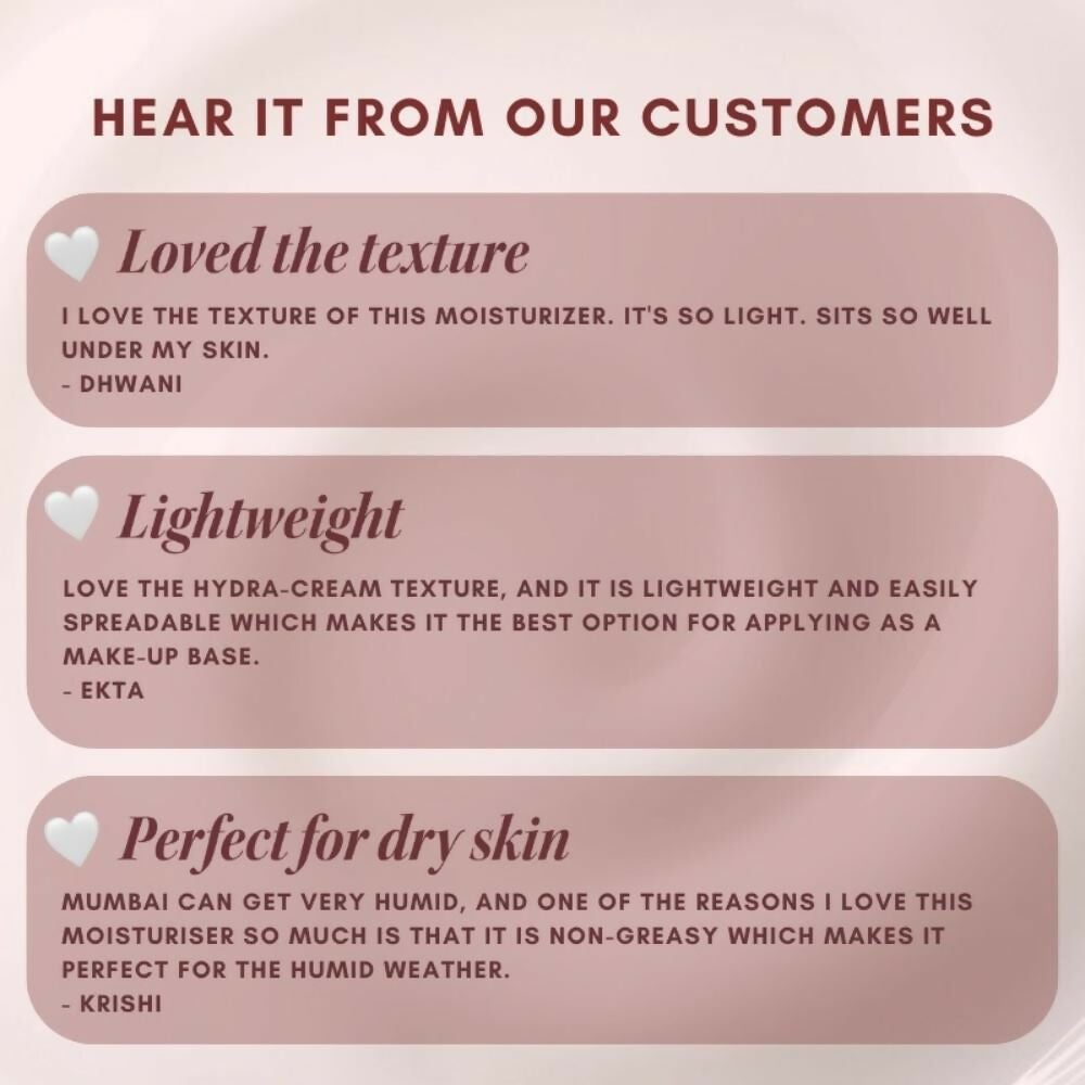 The Skin Diet Company Beetroot Moisturiser Lightweight, Non-Greasy - Dry/Oily Skin + Hyaluronic Acid