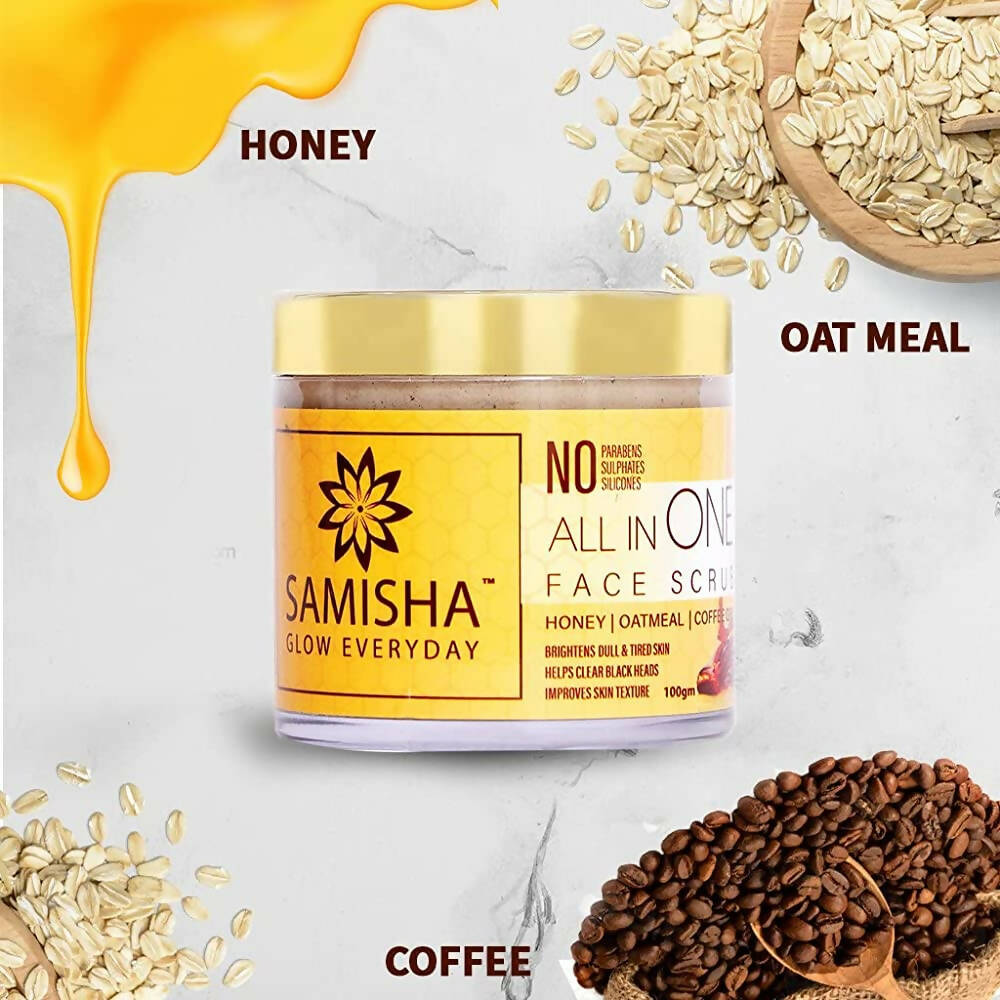 Samisha Organic All In One Face Scrub - DrMediCart