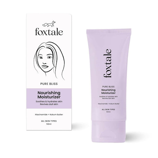 Foxtale Nourishing Face Moisturizer With Niacinamide For 24 Hr Hydration & Lightweight
