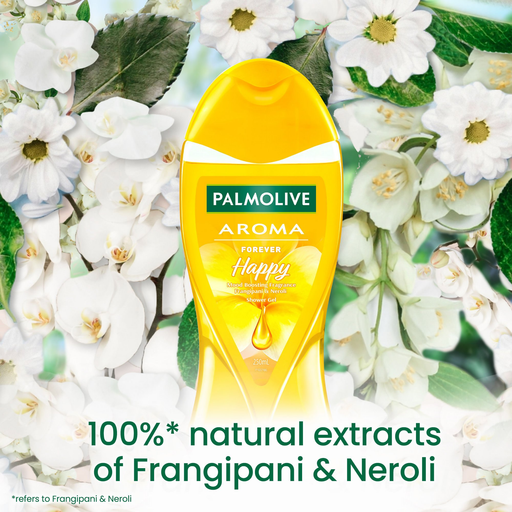 Palmolive Aroma Forever Happy Body Wash With Frangipani & Neroli