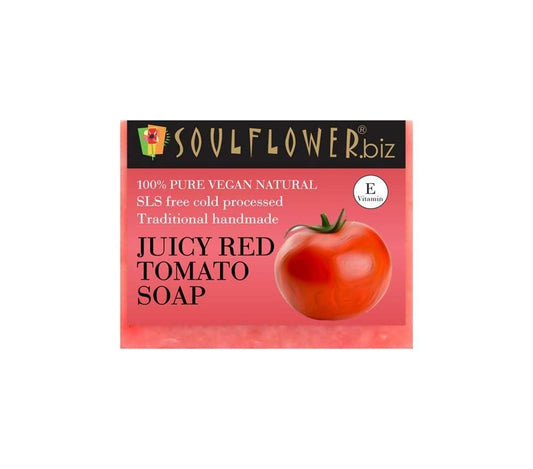 Buy Soulflower Juicy Red Tomato Handmade Soap from DrMediCart, Ship from India to USA