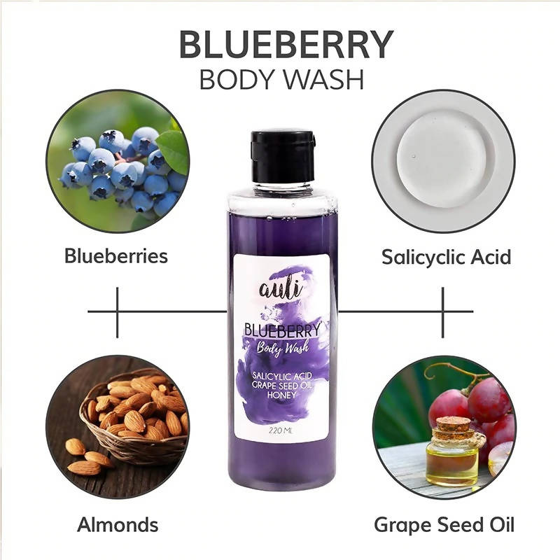 Auli Blueberry Body Wash - DrMediCart