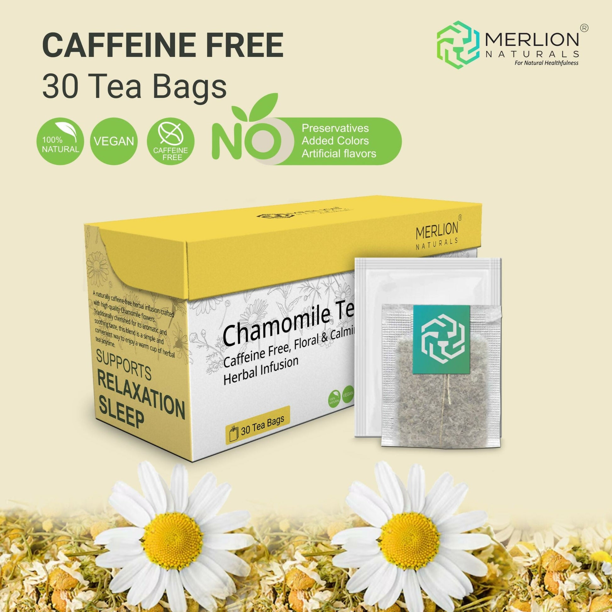 Merlion Naturals Chamomile Tea Bags