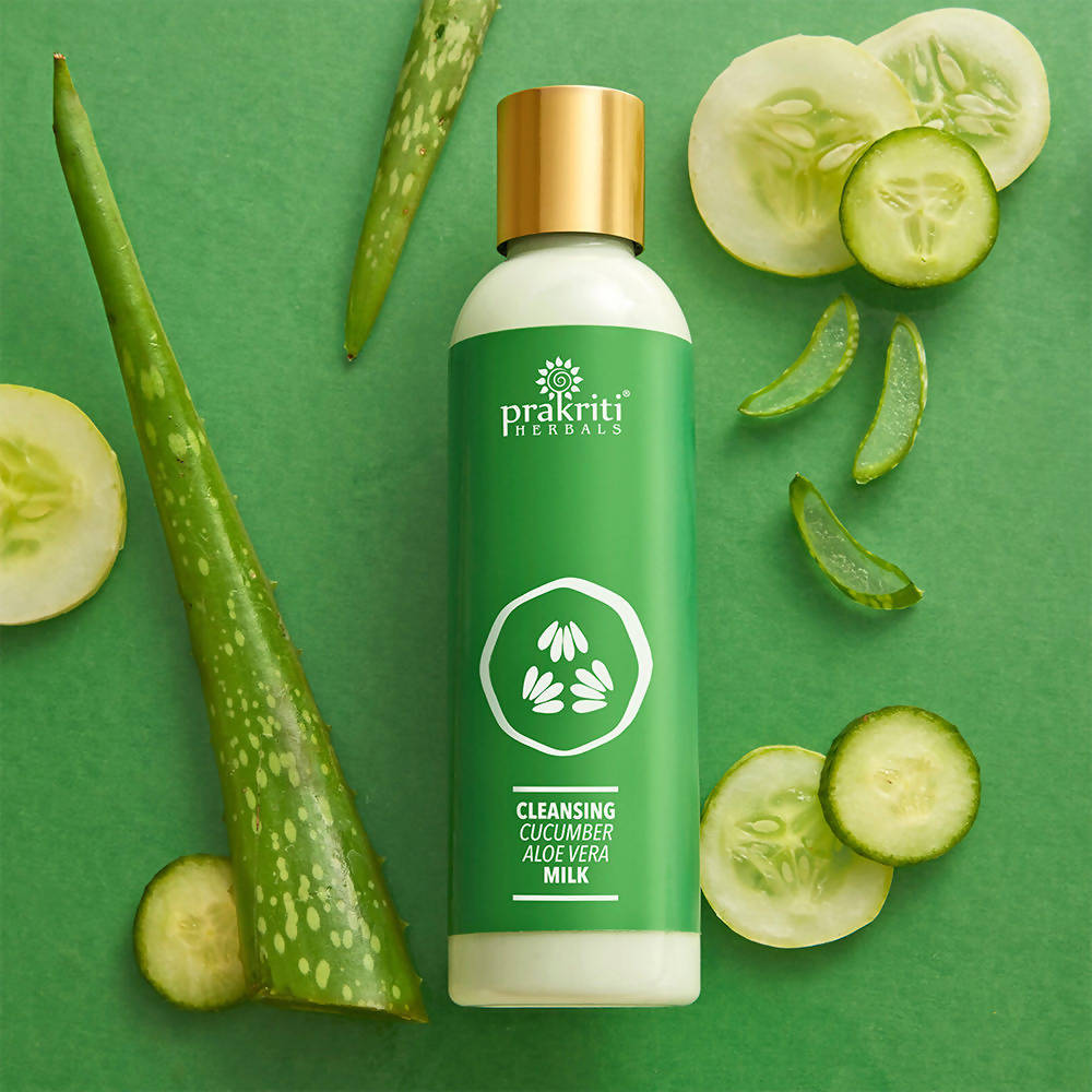 Prakriti Herbals Cleansing Cucumber Aloe Vera Milk