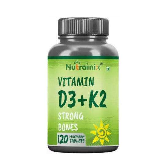 Nutrainix Vitamin D3 + K2 Vegan Tablets