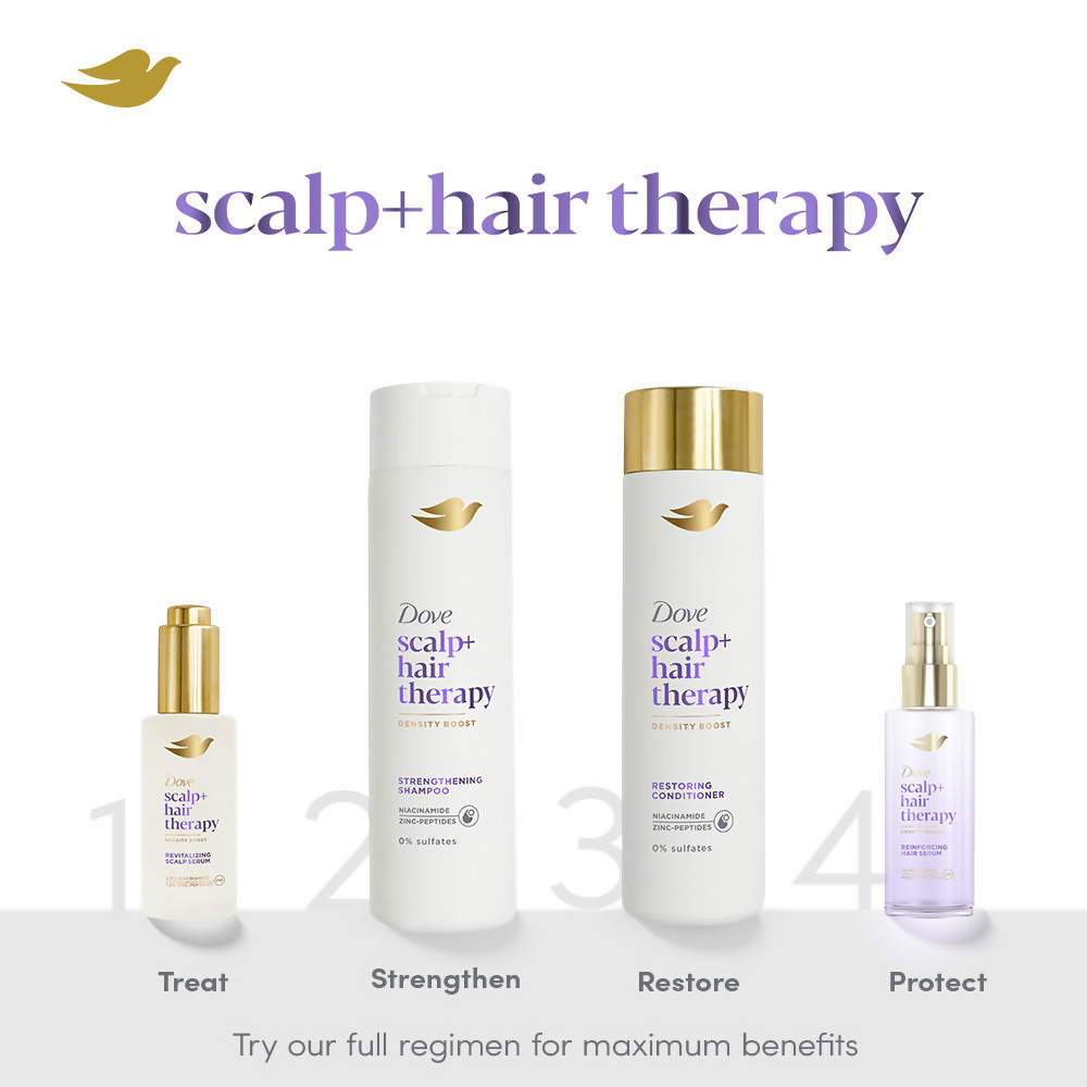 Dove Scalp+Hair Therapy Sulphate Free Density Boost Restoring Conditioner