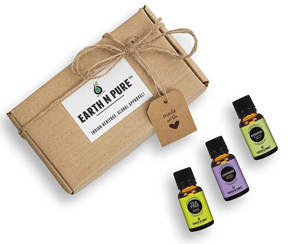 Earth N Pure Essential Oils (Tea Tree, Lavender & Rosemary)