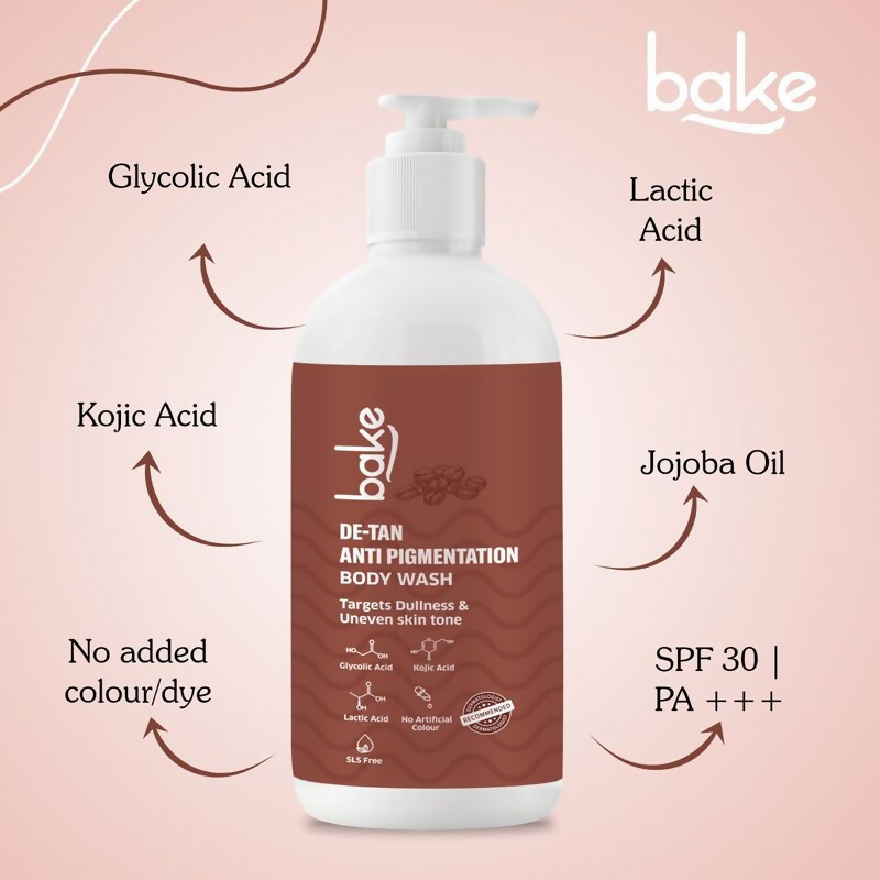 Bake De-Tan Anti Pigmentation Coffee Body Wash