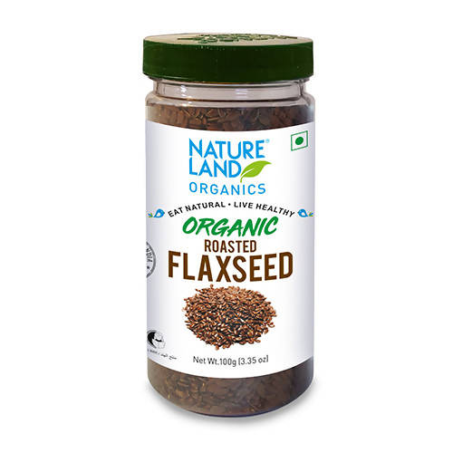 Nature Land Organics Roasted Flaxseed