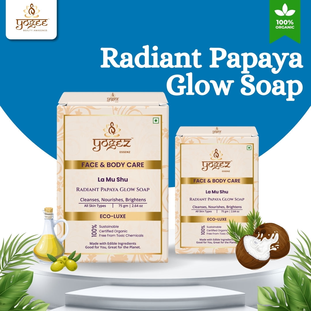 Yogez La Mu Shu Radiant Papaya Glow Soap