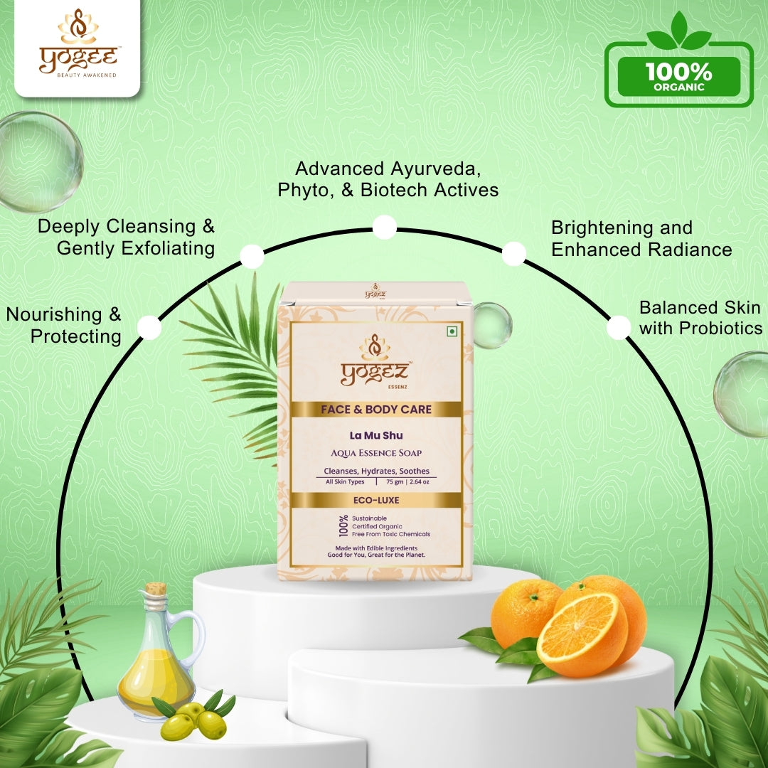 Yogez La Mu Shu Radiant Papaya Glow Soap