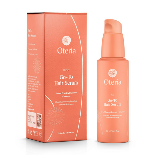 Oteria Go-To Hair Serum Premium Anti Frizz Hair Serum - Enriched with B-Vitamins & Niacinamide
