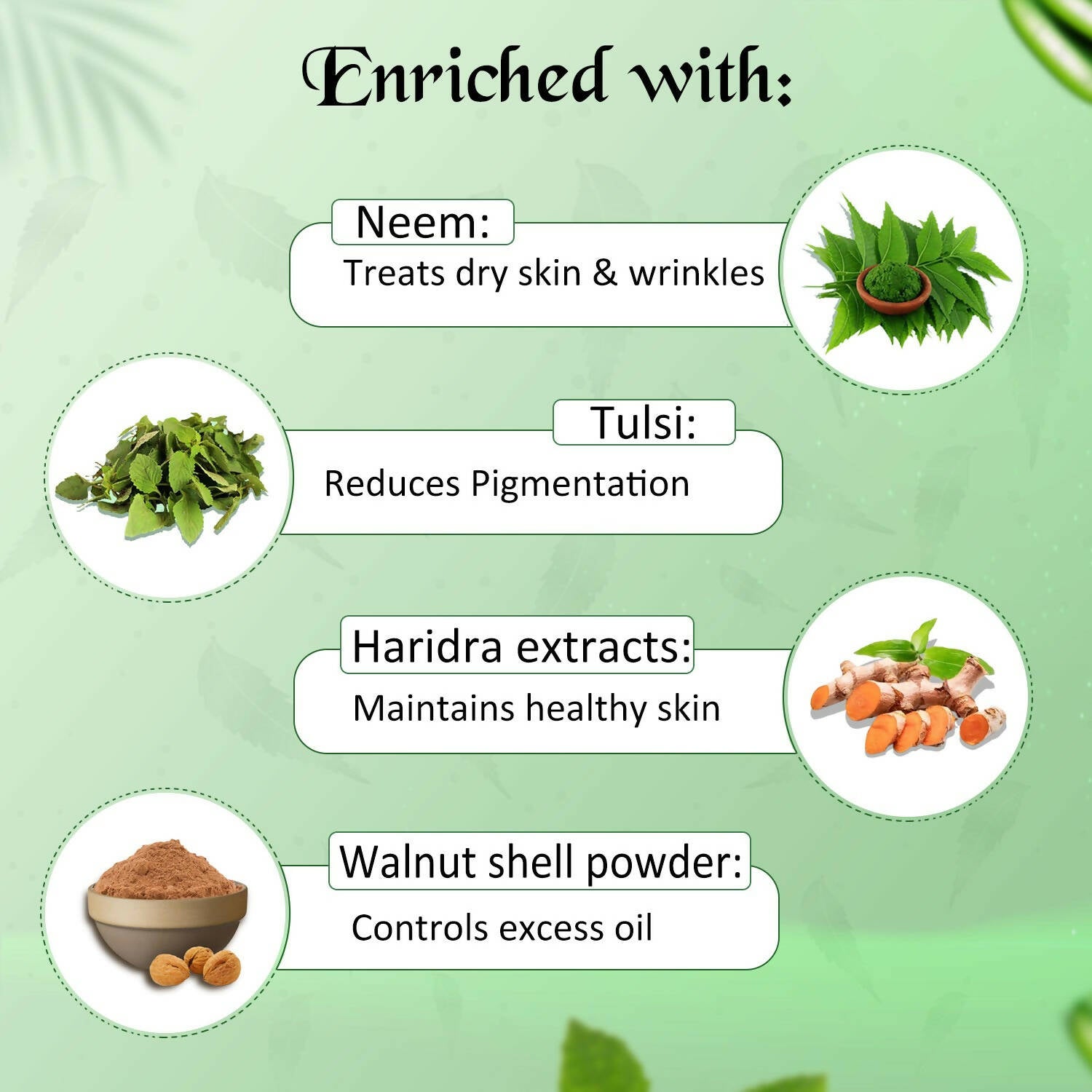 NutriGlow Neem & Tulsi Face Scrub