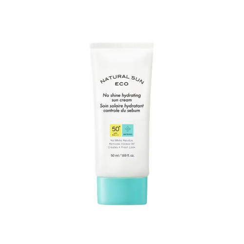 The Face Shop Natural Sun Eco No Shine Hydrating Sun Cream-SPF 50 - Korean Skincare