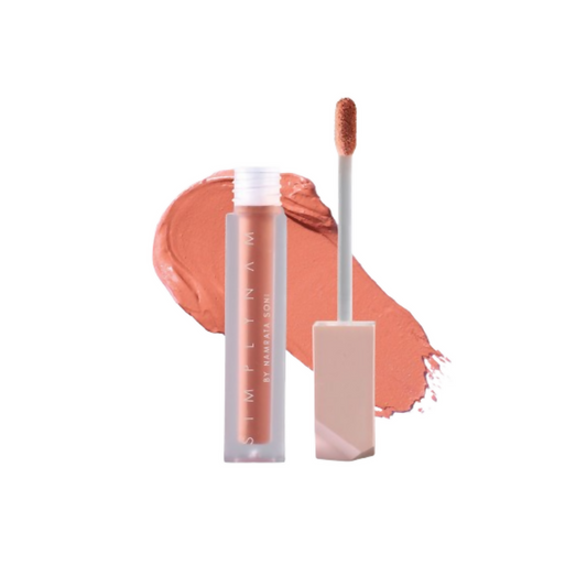 Simply Nam Velvet Matte Liquid Lipstick - Priya Peach Pink