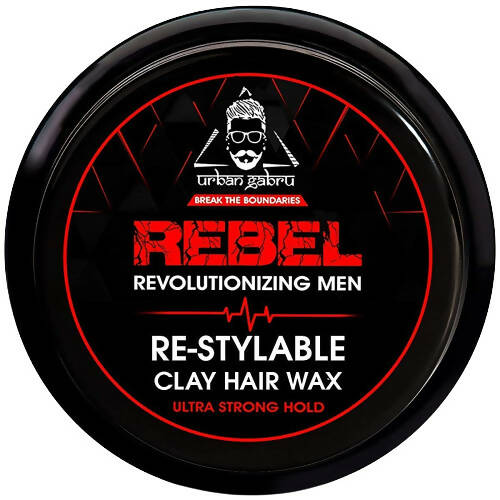 Urbangabru Rebel Hair Styling Clay Wax for Men