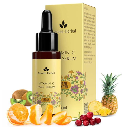 Avimee Herbal Vitamin C Serums For Face: Glowing Skin & Anti-Aging Benefits