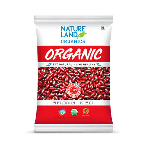 Nature Land Organics Rajma Red